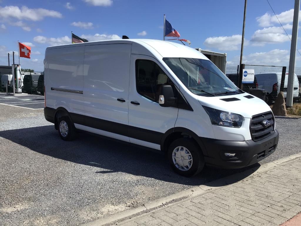 ford transit l3h2. 130pk 2025 10km 26950e ex btw, Voorwielaandrijving, Stof, Euro 6, 4 cilinders