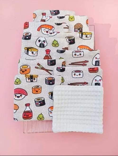 Lingettes visage coton éponge Fait main Home made, Enlèvement ou Envoi, Neuf