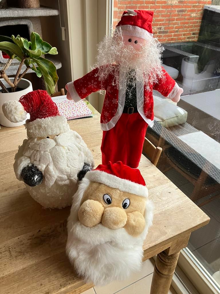 3 kerstmannen, Diversen, Ophalen of Verzenden, Zo goed als nieuw