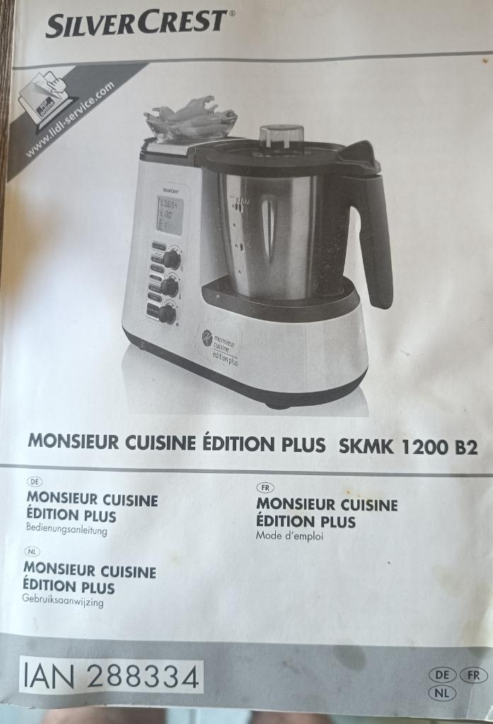 Robot Monsieur Cuisine Edition Plus, 1 tot 2 liter, Ophalen, Gebruikt, 3 snelheden of meer