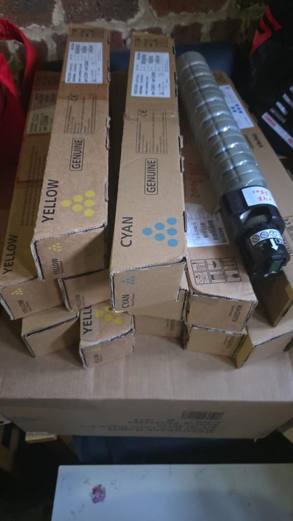Lot toner encre Ricoh 3502 Originale et neuf, Informatique & Logiciels, Imprimantes, Enlèvement