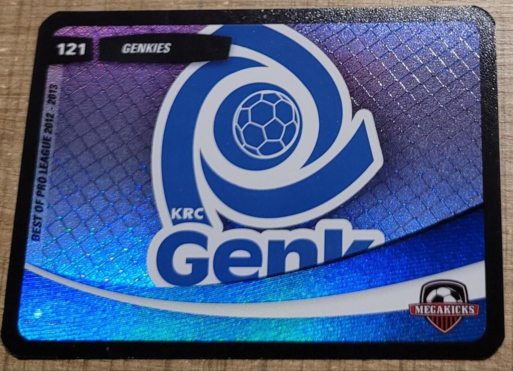 Megakicks kaart: KRC Genk, Enlèvement ou Envoi, Comme neuf, Affiche, Image ou Autocollant