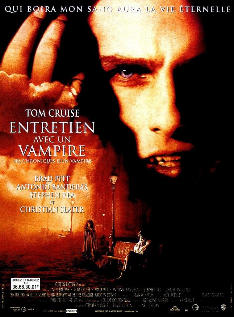entretien avec un vampire dvd tb etat tom cruise brad pitt, Vanaf 6 jaar, Ophalen of Verzenden, Zo goed als nieuw
