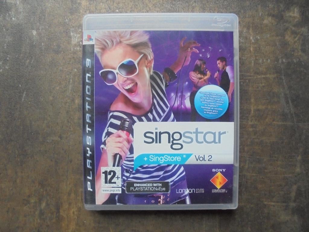 SingStar Volume 2 voor PS3 (zie foto's), Consoles de jeu & Jeux vidéo, Jeux | Sony PlayStation 3, Enlèvement ou Envoi, À partir de 12 ans
