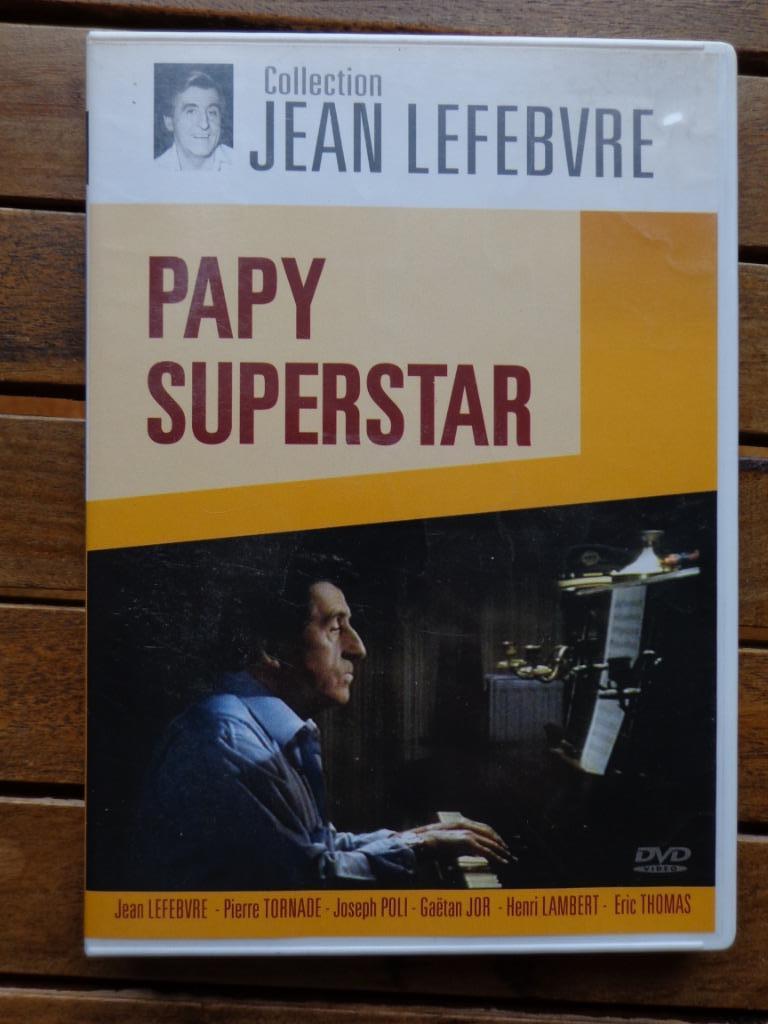 )))  Papy Superstar  //  Jean Lefebvre   (((, Tous les âges, Enlèvement ou Envoi, Comme neuf, Autres genres
