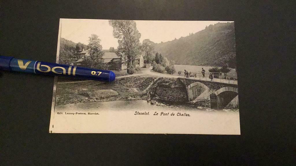 Stavelot de Challes-brug, Voor 1920, Ongelopen, Luxemburg