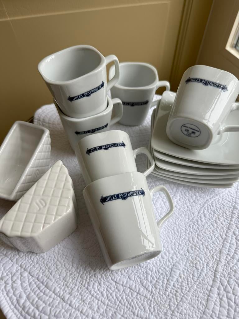 Servies Jules Destrooper, Ophalen
