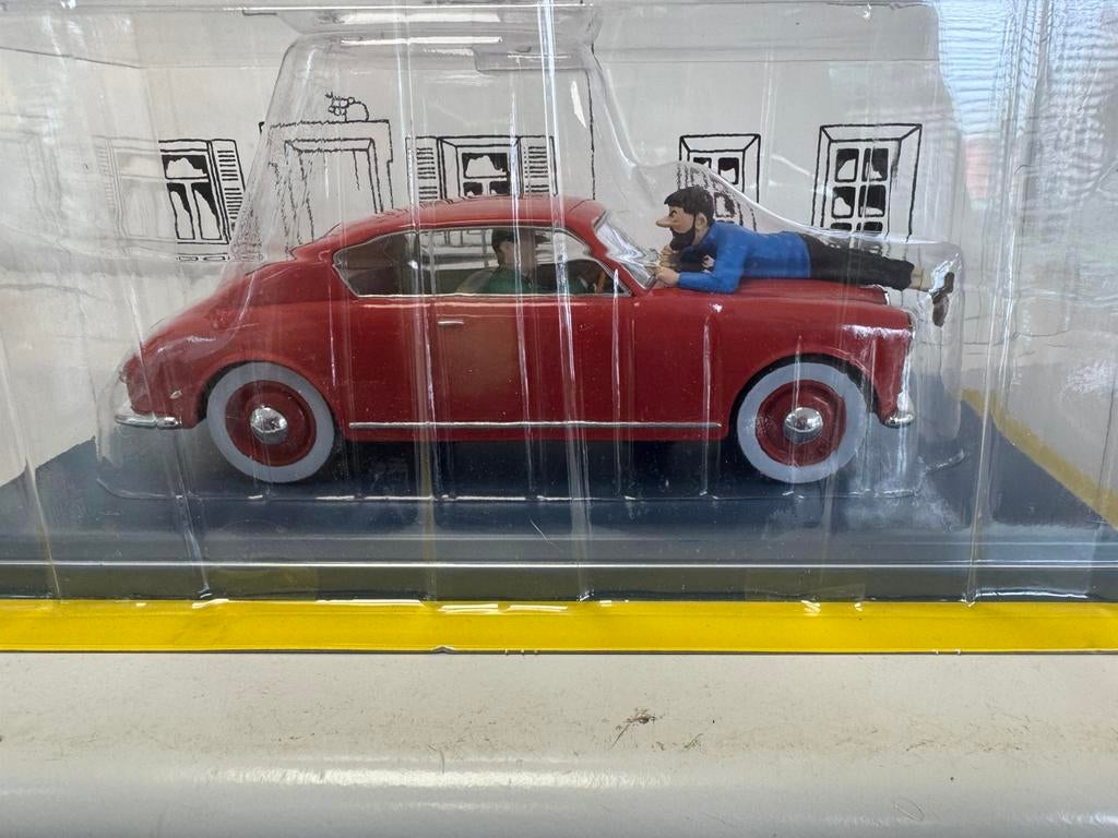 Carte Tintin 1:24, Enlèvement ou Envoi, Tintin, Comme neuf, Statue ou Figurine