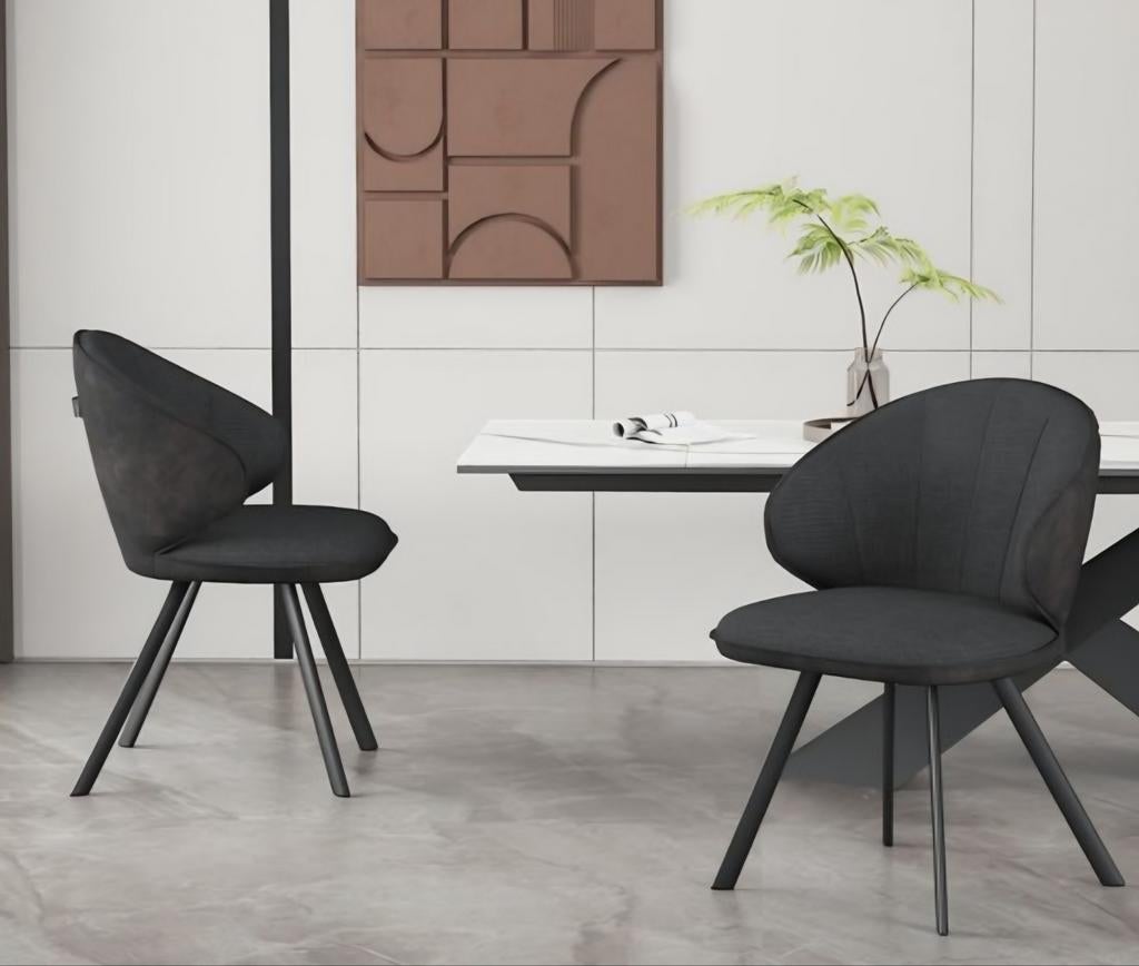 Eetkamerstoelen grijs, Huis en Inrichting, Stoelen, Ophalen, Grijs