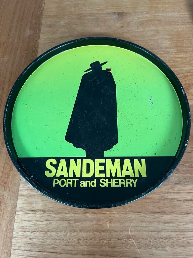 PORTO SANDEMAN dienblad van plaatstaal, Ophalen of Verzenden, Zo goed als nieuw