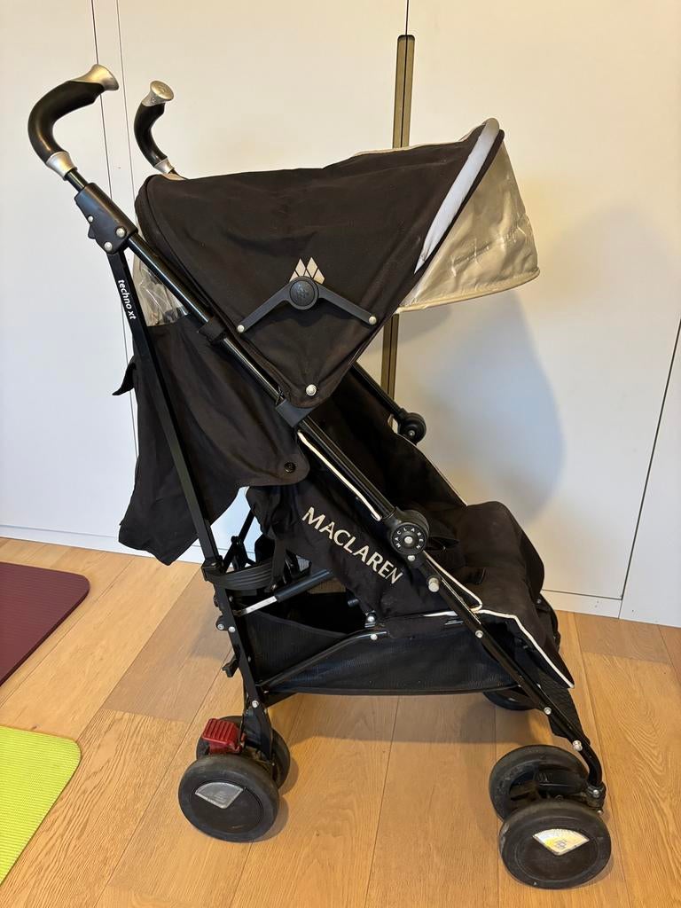 Maclaren Techno XT plooibuggy, Kinderen en Baby's, Ophalen, Gebruikt, Maclaren, Zonnekap