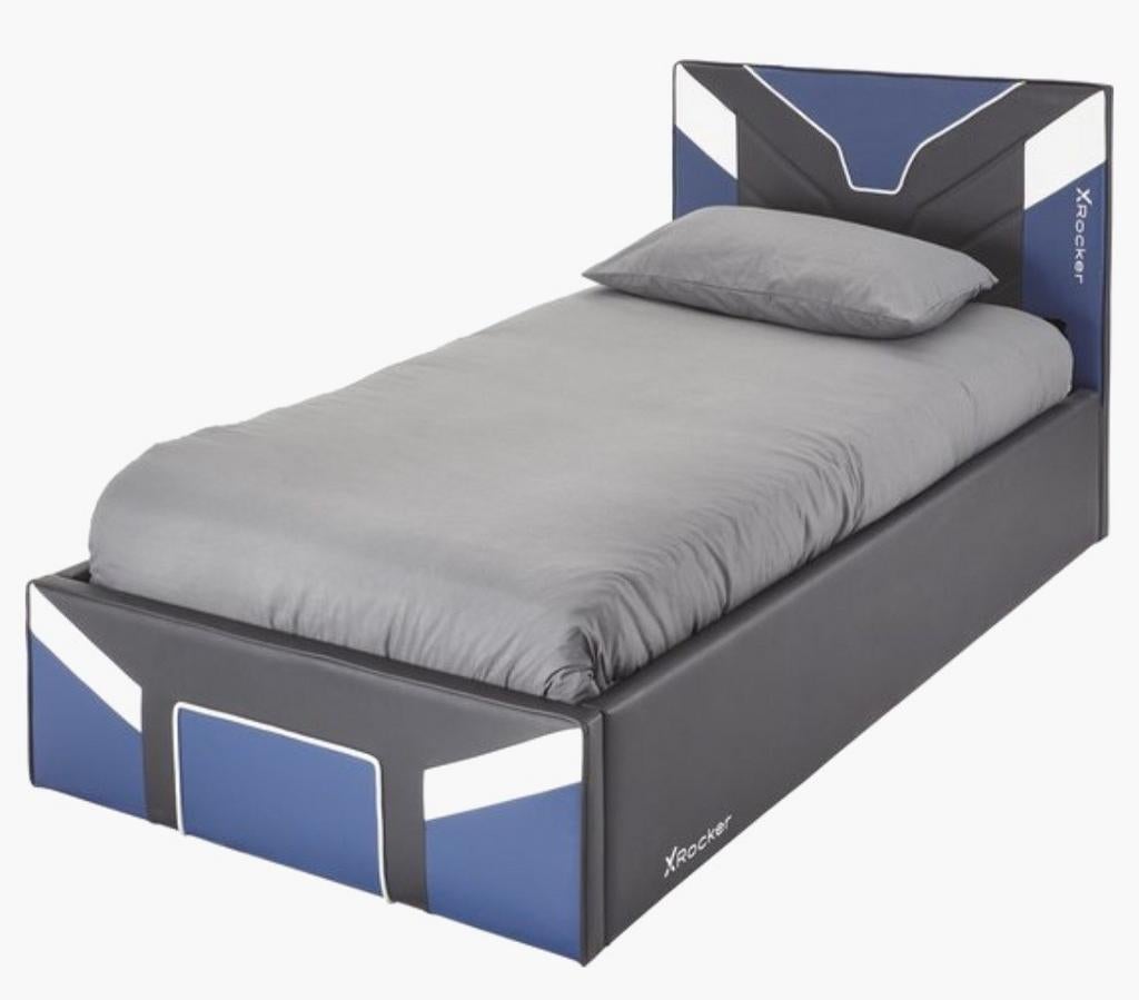 x rocker bed nieuw in doos met lattenbodem, Ophalen, 90 cm, Eenpersoons, Nieuw