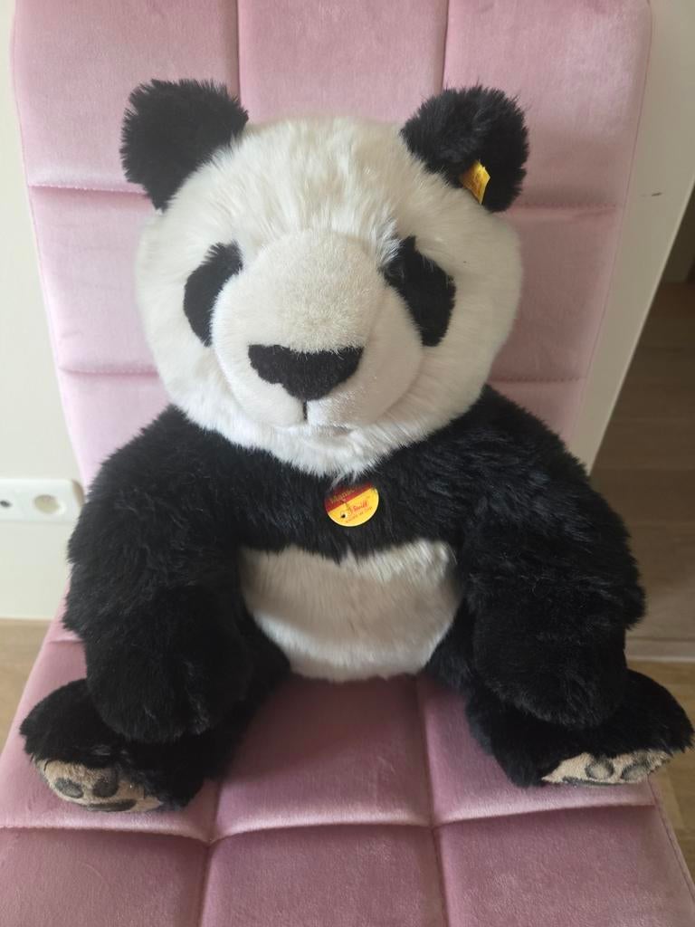 STEIFF beer panda, Verzamelen, Ophalen of Verzenden, Zo goed als nieuw, Steiff