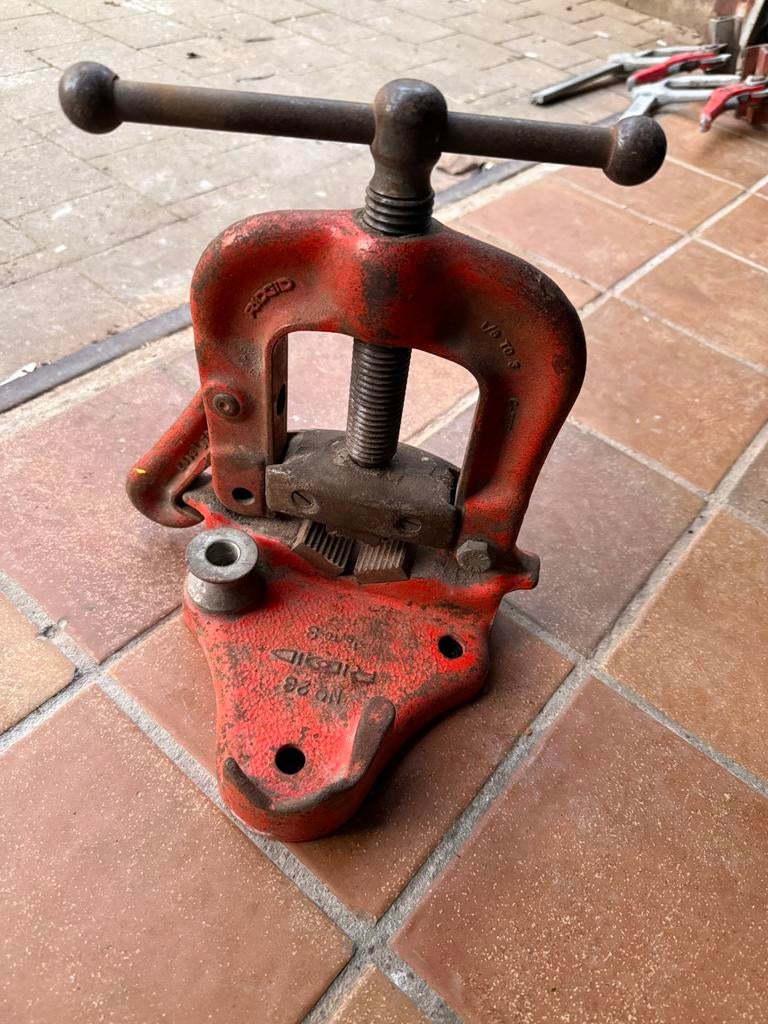 Ridgid Openstaande pijpklem 1/3 tot 3(3-80 mm), Ophalen, Gebruikt