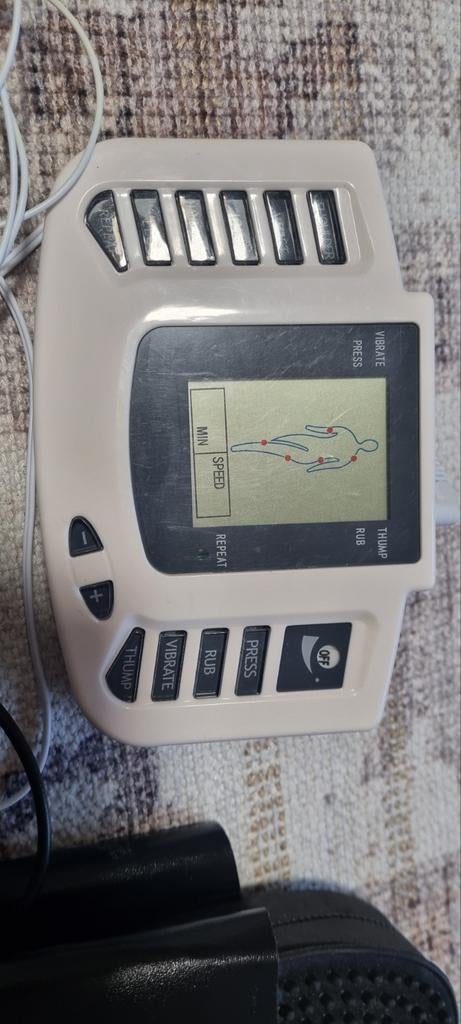 Tens massage apparaat, Enlèvement