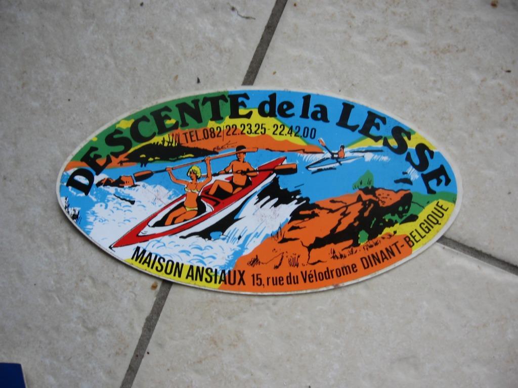 Sticker "Afdaling van de Lesse", Ophalen of Verzenden, Nieuw, Dier en Natuur