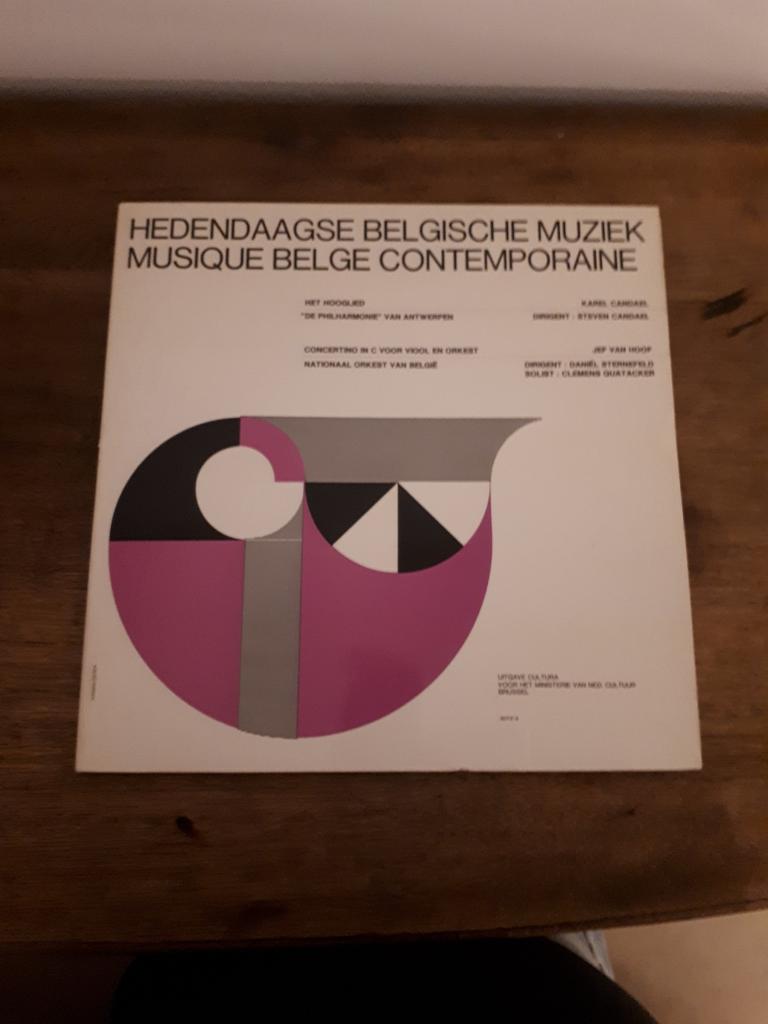 Hedendaagse Belgische Muziek, Ophalen of Verzenden, Zo goed als nieuw