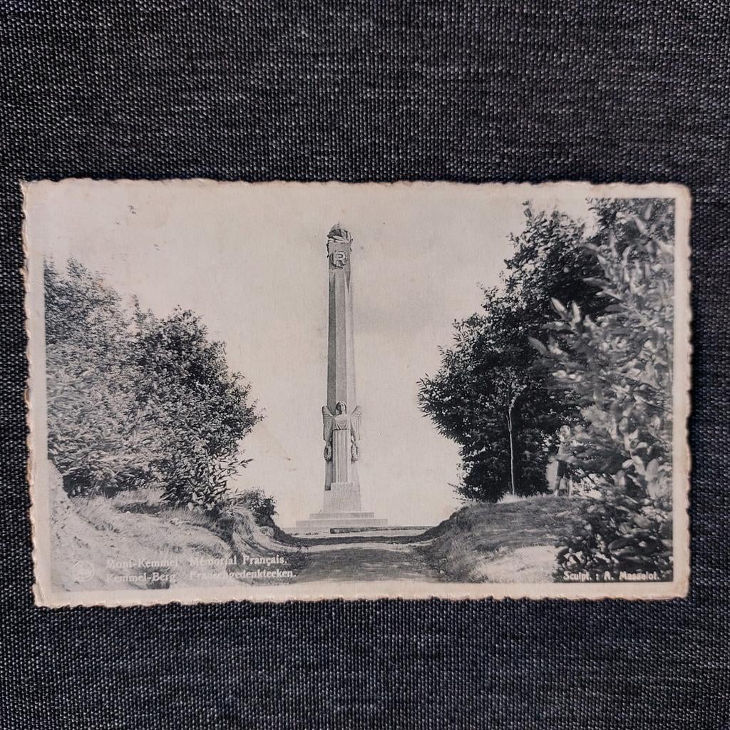 Oude postkaart Kemmelberg., Verzamelen, Ophalen of Verzenden