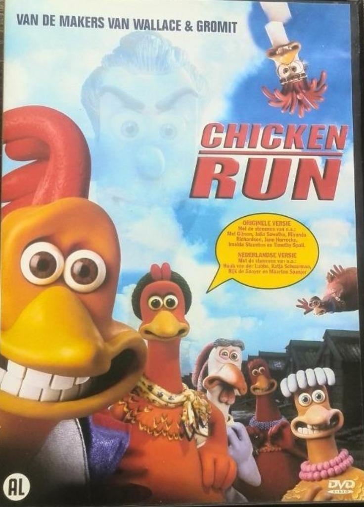 Chicken Run (2000) Zeldzaam! DVD, Ophalen of Verzenden, Zo goed als nieuw