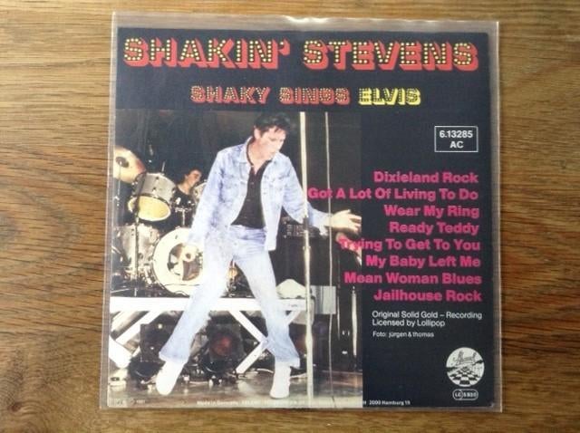 single shakin' stevens, Cd's en Dvd's, Ophalen of Verzenden, 7 inch, Rock en Metal, Single