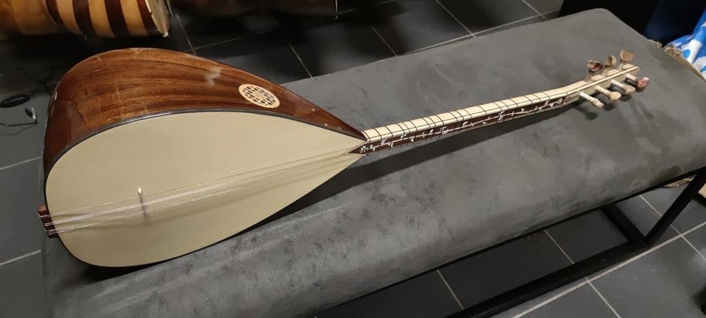 Baglama saz col court qualité professionnelle, Musique & Instruments, Enlèvement ou Envoi