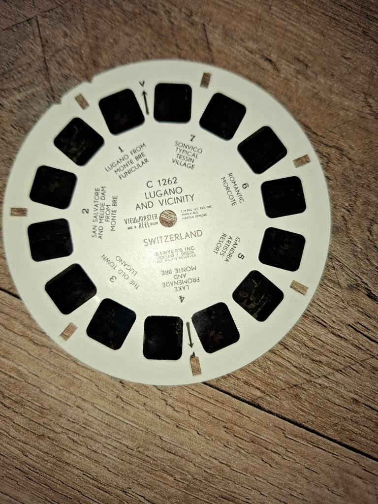 View-master : lugano and vivinity C 1262, Verzamelen, Verzenden