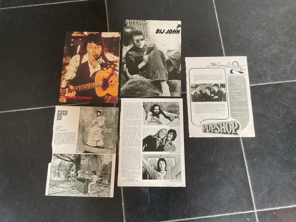 The beatles/ Mud / Gilbert O’Sulivan, Verzamelen, Ophalen, Zo goed als nieuw