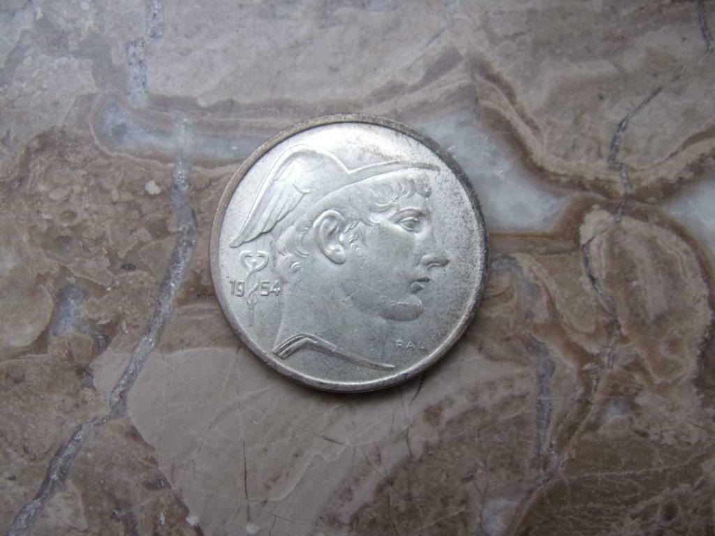 50 francs - Prins Charles - type Mercure NL 1954 ** GEWELDIG, Ophalen of Verzenden, Losse munt, Zilver