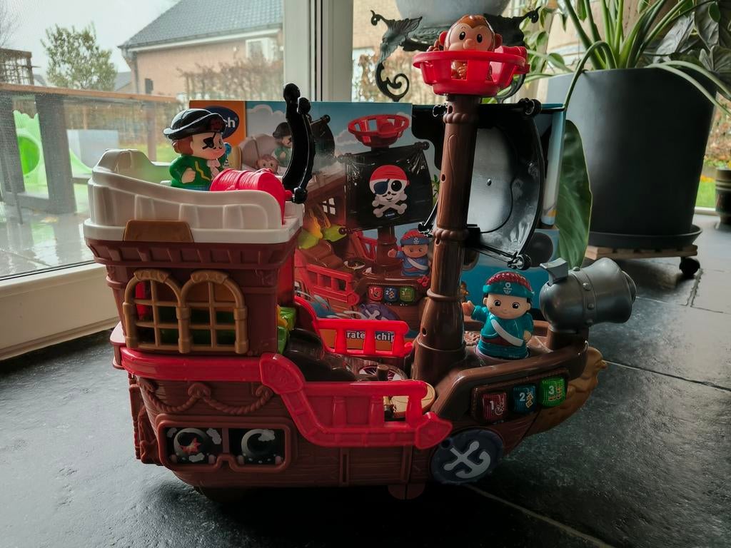 Vtech piratenboot, Enlèvement ou Envoi, Comme neuf, 2 à 4 ans