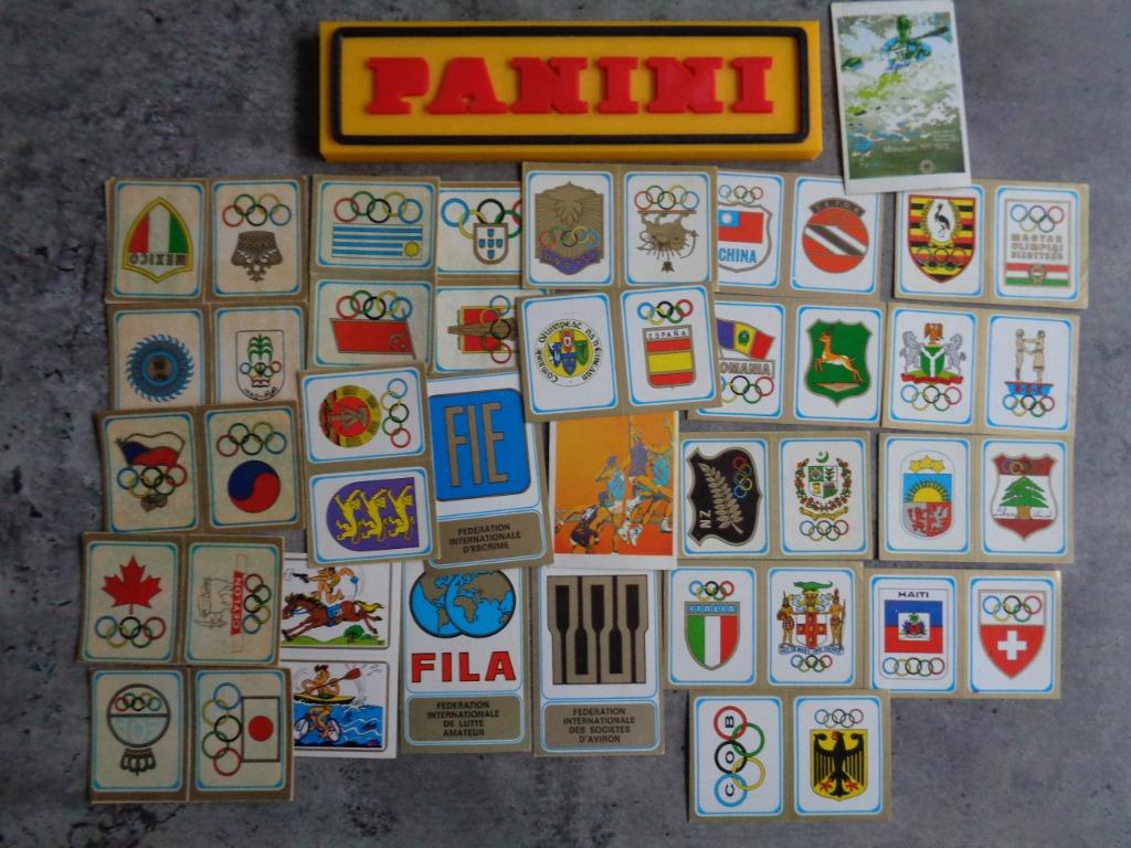 PANINI stickers MUNCHEN 72 Olympische Spelen  25x   ********, Verzenden