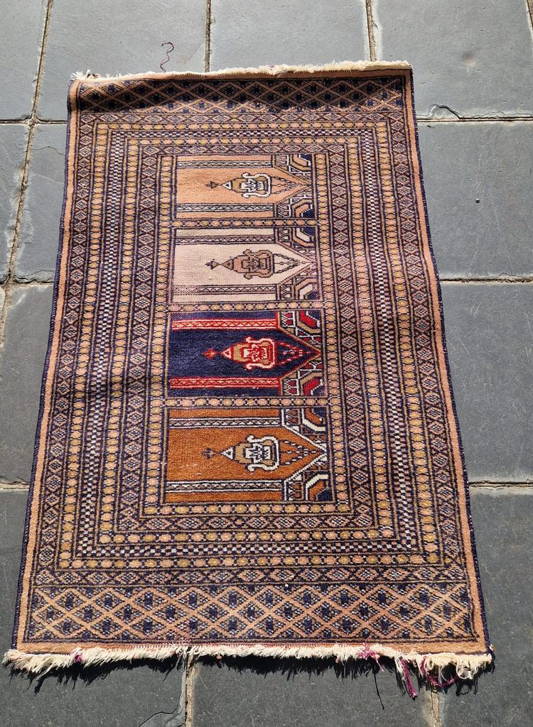 Tapis oriental, Maison & Meubles, Enlèvement, Utilisé, 50 à 100 cm, 50 à 100 cm