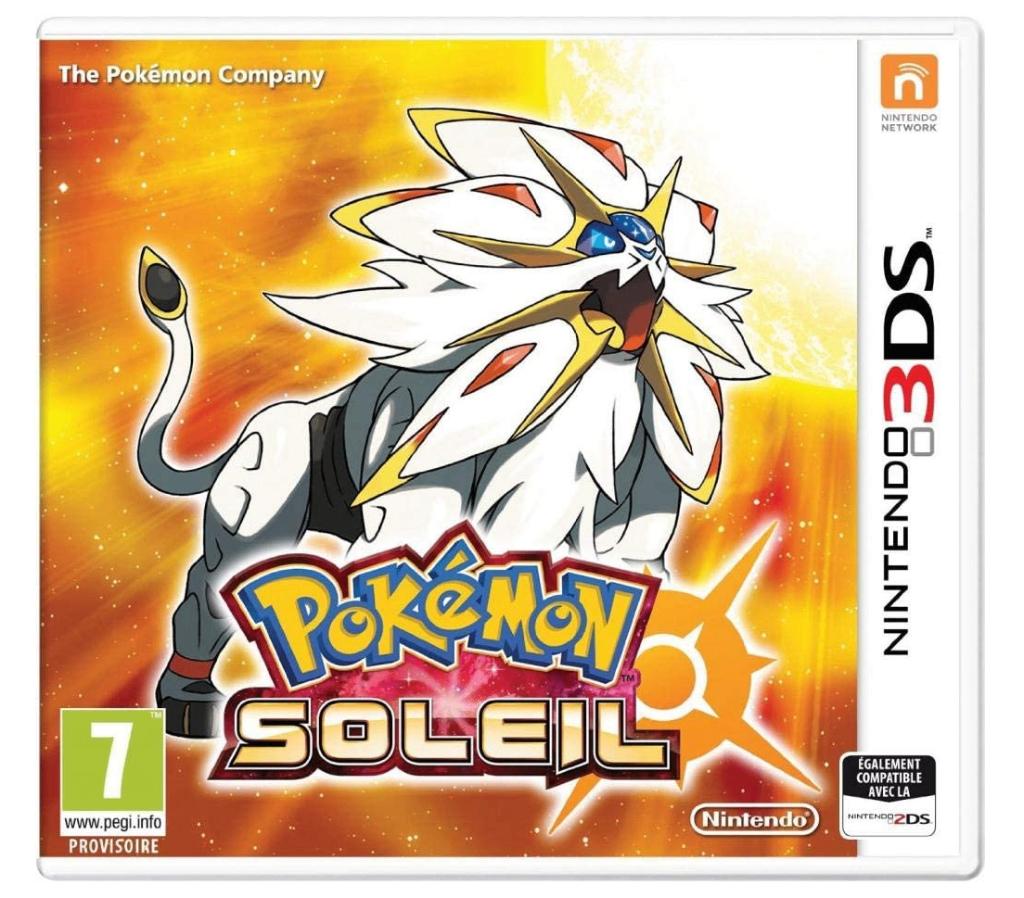 Pokemon Soleil (Nintendo 3DS), Enlèvement, Comme neuf