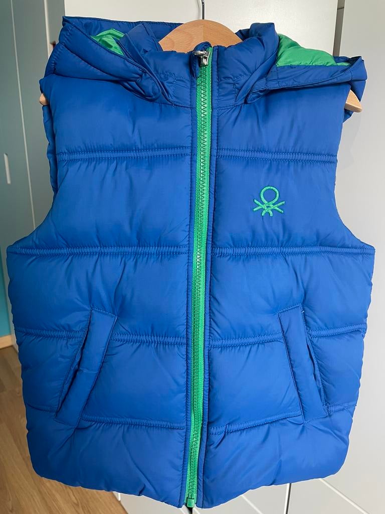 Veste doudoune sans manches, 110cm, 4-5 ans, Comme neuf