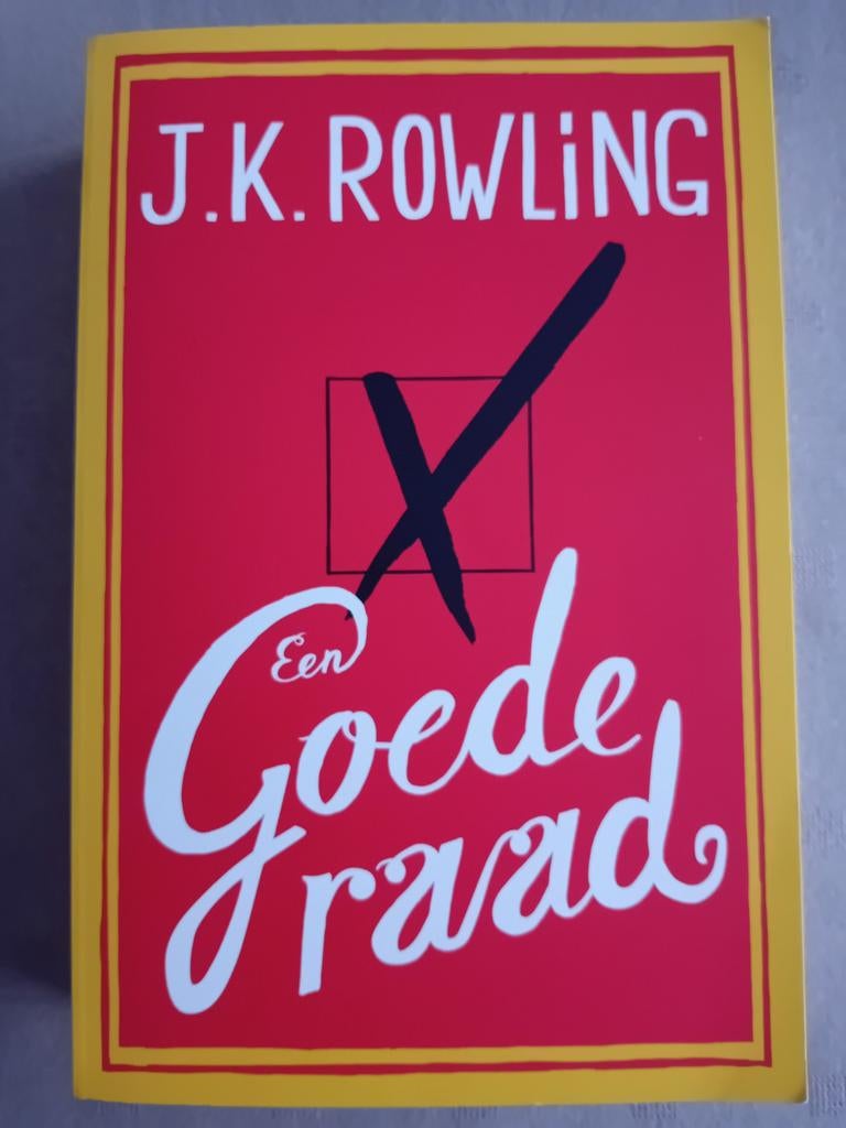 J.K. Rowling - Een goede raad, Enlèvement ou Envoi, Comme neuf, J.K. Rowling