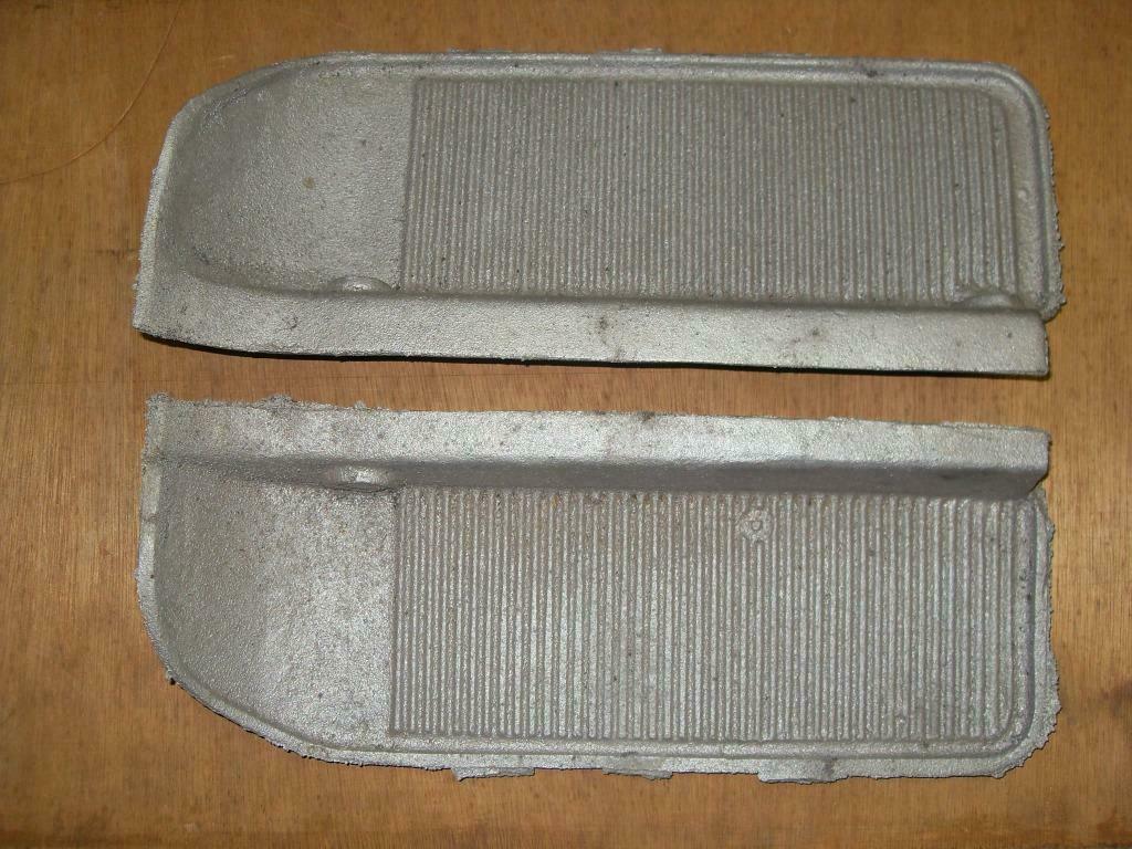 BMW Oldtimer  Aluminium voettreeplaten, Enlèvement ou Envoi, Neuf
