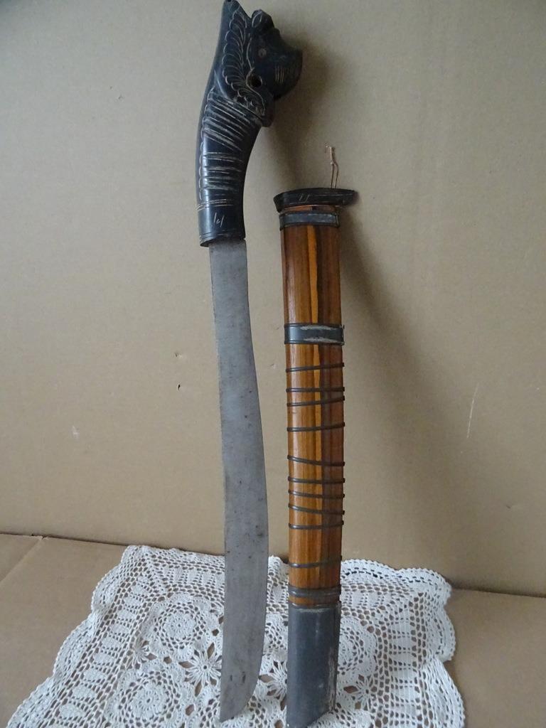 Batak Sumatra golok klewang zwaard machete Indonesië 57cm, Ophalen of Verzenden