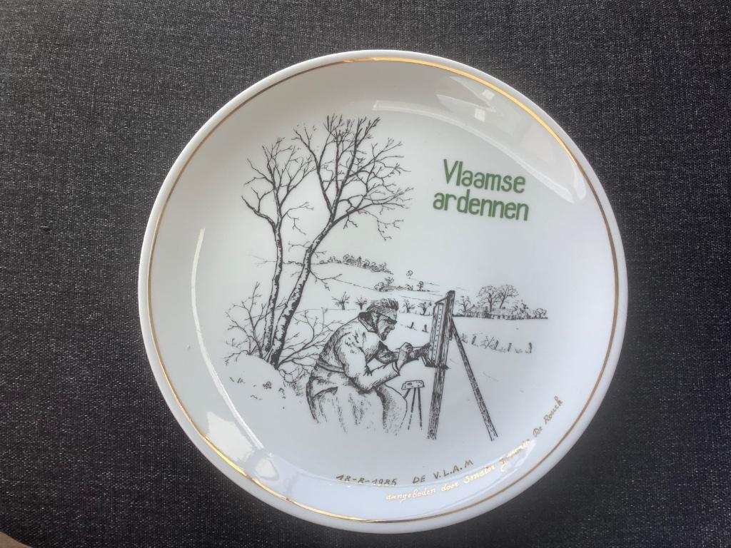 Sierbord - Vlaamse Ardennen / 1985, Ophalen of Verzenden