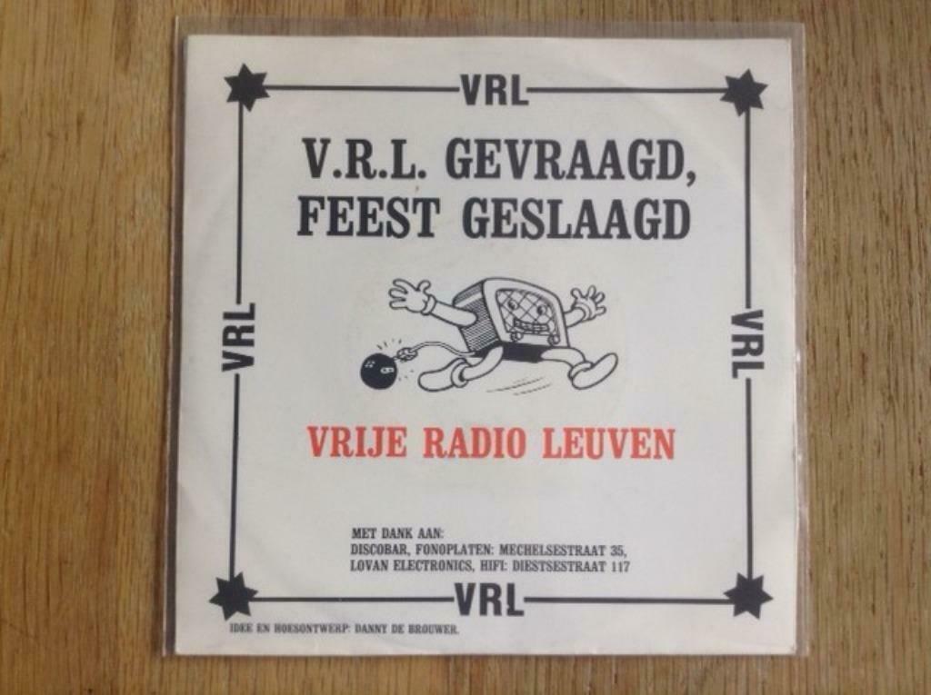 single vrl (vrije radio leuven), Cd's en Dvd's, Ophalen of Verzenden, 7 inch, Nederlandstalig, Single