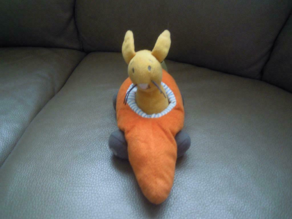 knuffel fabler in wortel ikea (doos 104), Ophalen of Verzenden, Zo goed als nieuw, Konijn