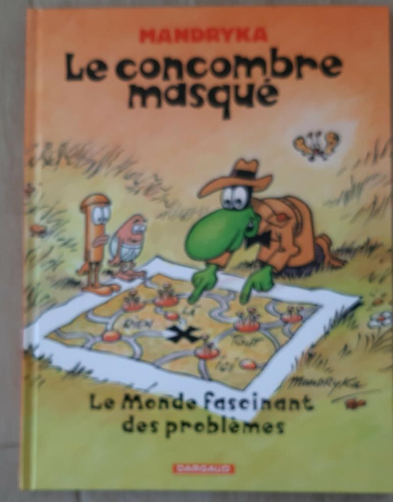 Lot de 4 albums "Le concombre masqué" EO + 1 Clopinettes, Enlèvement ou Envoi, Comme neuf