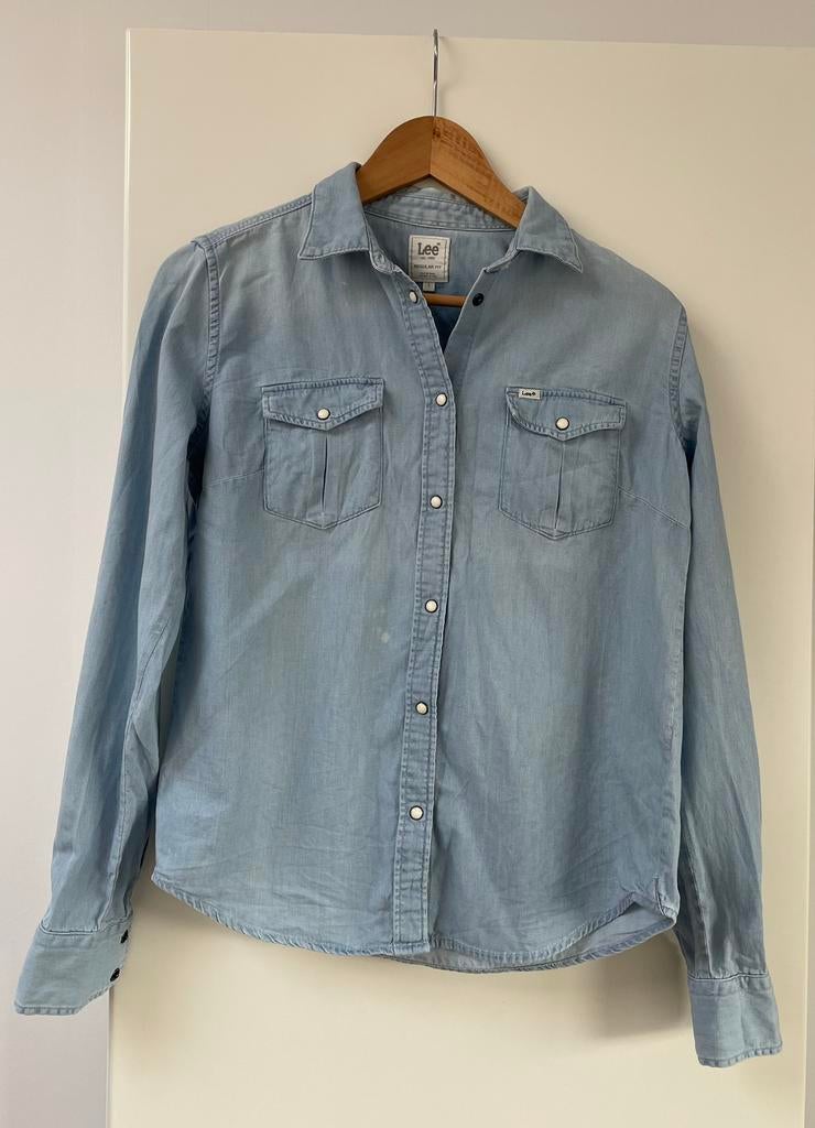 Jeansbloes Lee dames, Ophalen, Zo goed als nieuw, Maat 36 (S)