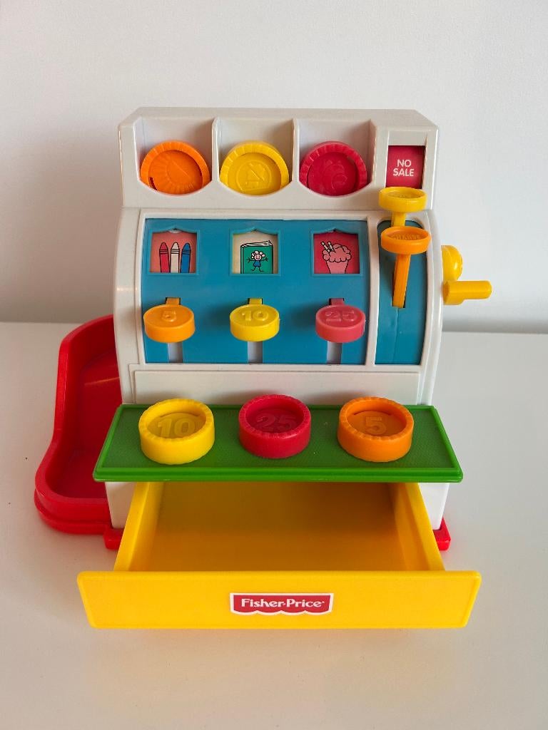 fischer price kassa, Kinderen en Baby's, Speelgoed | Fisher-Price, Ophalen, Zo goed als nieuw