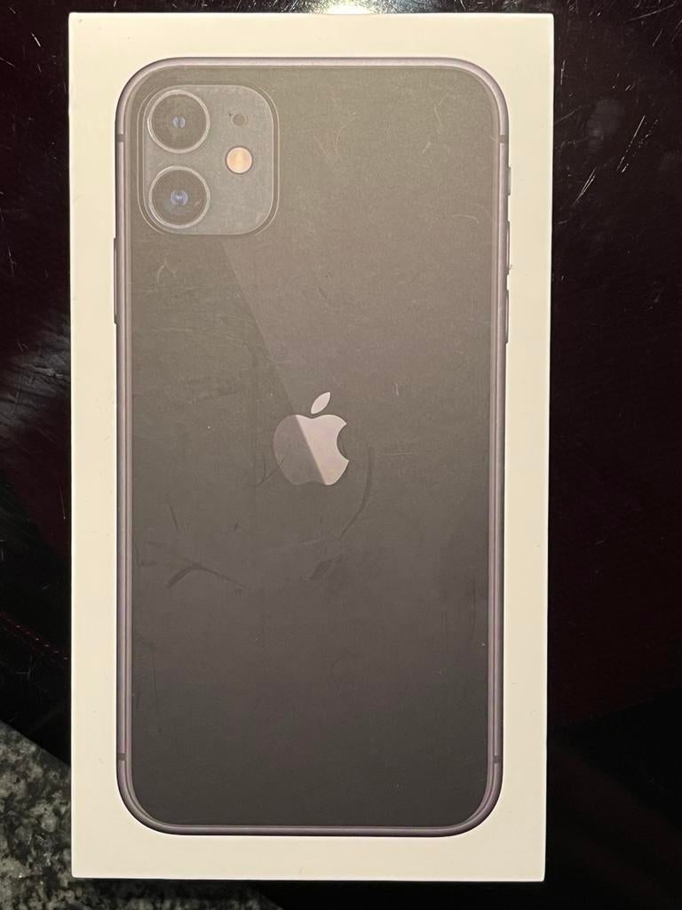 Apple iPhone 11 zwart 64GB NIEUW!, Télécoms, Téléphonie mobile | Apple iPhone, Neuf, Enlèvement ou Envoi, IPhone 11, 64 GB