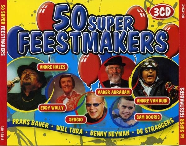 Serie : 50 Super Feestmakers Vol.1 t/m 6 - Various, CD & DVD, CD | Compilations, Comme neuf, Pop, Coffret, Enlèvement ou Envoi
