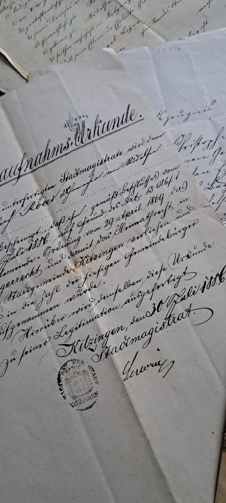 Duitse documenten, Verzamelen, Ophalen of Verzenden