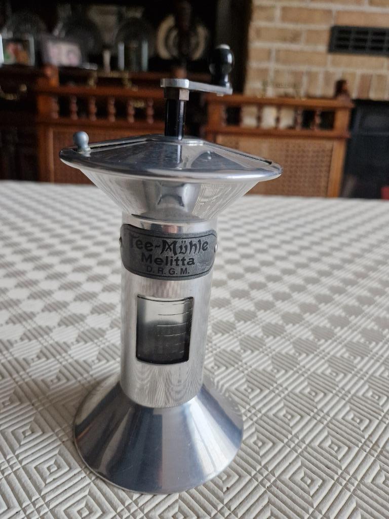 moulin à thé ancien Melitta, Antiquités & Art, Enlèvement ou Envoi