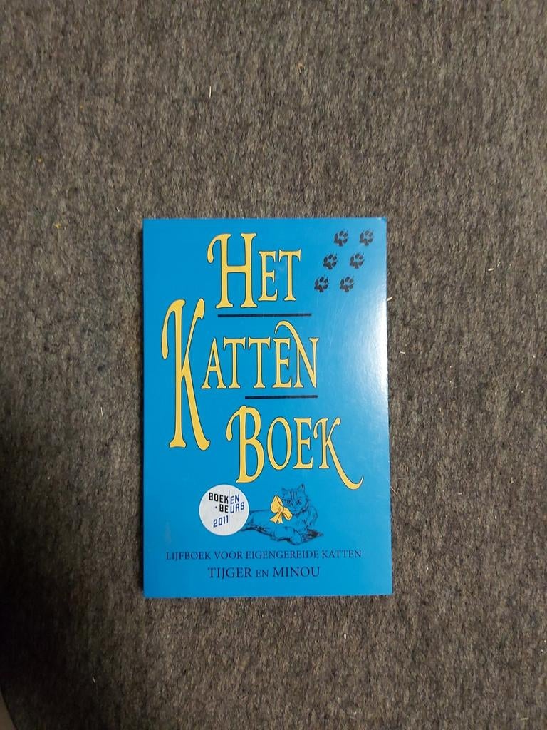 Tijger en Minou - Het kattenboek, Ophalen of Verzenden, Zo goed als nieuw, Tijger; Minou