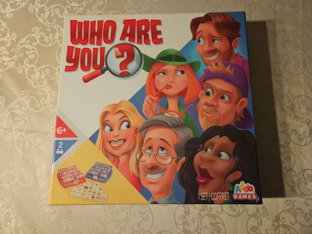 Who are you (wie is het), Hobby en Vrije tijd, Gezelschapsspellen | Overige, Ophalen of Verzenden, Gebruikt