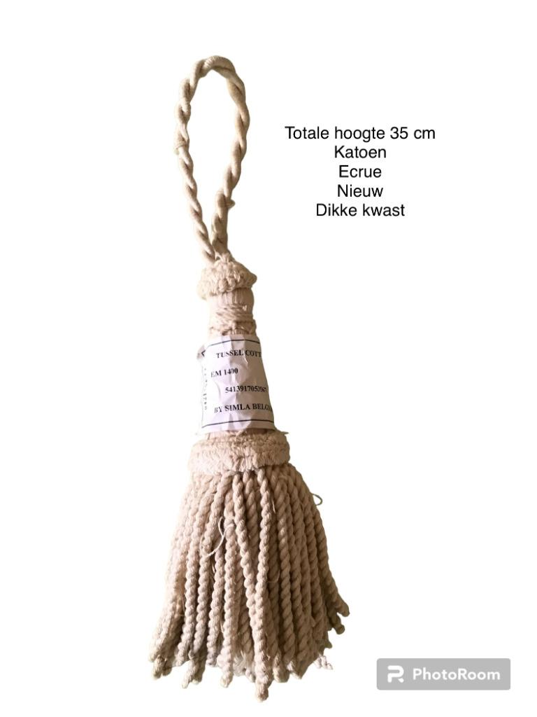 Floche nieuw, Enlèvement ou Envoi, Neuf, Crème, Moins de 100 cm