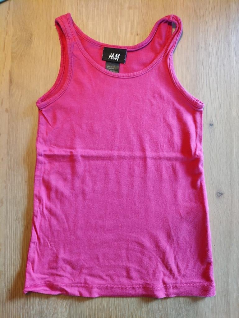 Fushia topje H&M 110, Kinderen en Baby's, Kinderkleding | Maat 110, Gebruikt, Meisje, H&M, Ophalen of Verzenden